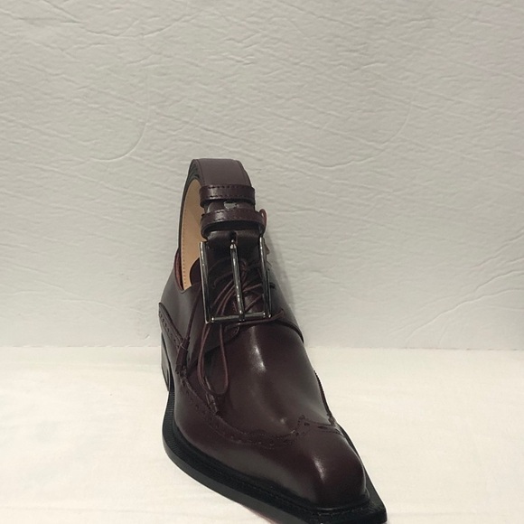 Emilio Franco shoes Italian leather burgundy - Picture 7 of 7